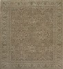 Haji Jalili Brown Square Hand Knotted 10 X 10  Area Rug 151-18405 Thumb 0