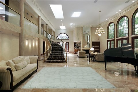 Indo-Nepal Grey Hand Knotted 80 X 100  Area Rug 151-18407 Image 5