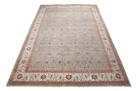 Haji Jalili Grey Hand Knotted 120 X 180  Area Rug 151-18411 Image 2