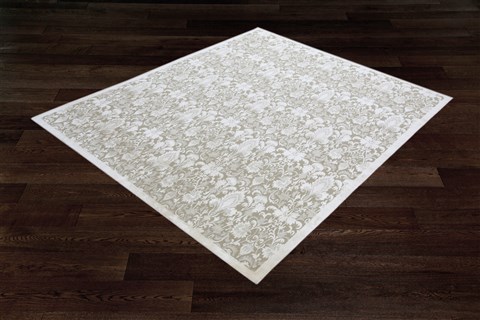 Indo-Nepal Grey Hand Knotted 80 X 100  Area Rug 151-18412 Image 9