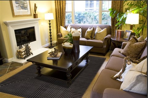 Modern Grey Hand Knotted 80 X 100  Area Rug 151-18415 Image 4