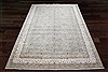 Indo-Nepal White Square Hand Knotted 10 X 10  Area Rug 151-18416 Thumb 1