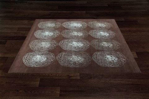 Modern Brown Hand Knotted 80 X 100  Area Rug 151-18417 Image 19