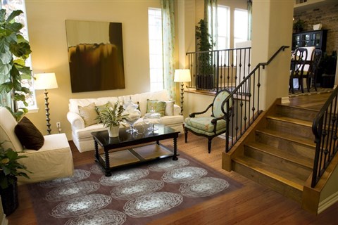 Modern Brown Hand Knotted 80 X 100  Area Rug 151-18417 Image 4