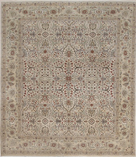 Chobi White Hand Knotted 80 X 108  Area Rug 151-18418 Image 0
