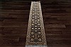 Chobi Black Runner Hand Knotted 28 X 144  Area Rug 151-18421 Thumb 1