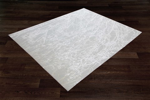 Modern Grey Square Hand Knotted 10 X 10  Area Rug 151-18425 Image 8