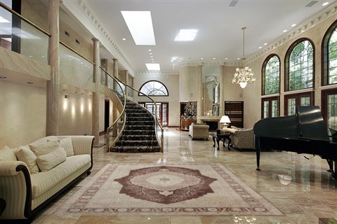 Tabriz Brown Hand Knotted 90 X 120  Area Rug 151-18426 Image 1