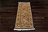 Bakhtiar Brown Runner Hand Knotted 32 X 84  Area Rug 151-18429 Thumb 4