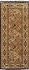 Bakhtiar Brown Runner Hand Knotted 32 X 84  Area Rug 151-18429 Thumb 0