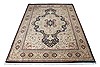 Tabriz Black Hand Knotted 100 X 140  Area Rug 151-18430 Thumb 4