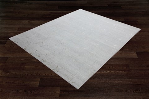 Indo-Nepal Grey Hand Knotted 80 X 100  Area Rug 151-18432 Image 8