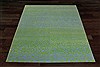 Indo-Nepal Green Hand Knotted 80 X 100  Area Rug 151-18436 Thumb 8