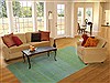 Indo-Nepal Green Hand Knotted 80 X 100  Area Rug 151-18436 Thumb 3