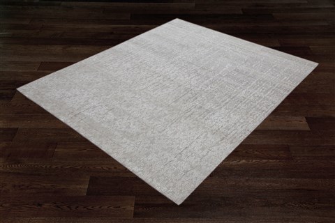 Indo-Nepal Grey Square Hand Knotted 10 X 10 Area Rug 151-18441 Image 14
