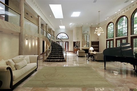 Modern Grey Hand Knotted 80 X 100  Area Rug 151-18445 Image 1