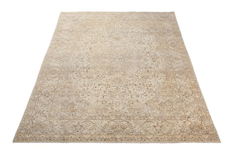 Chobi White Hand Knotted 90 X 120  Area Rug 151-18449 Image 6
