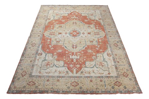 Kazak Red Hand Knotted 120 X 160  Area Rug 151-18450 Image 1