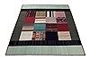 Patchwork Multicolor Hand Knotted 82 X 100  Area Rug 151-18451 Thumb 6