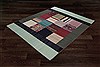 Patchwork Multicolor Hand Knotted 82 X 100  Area Rug 151-18451 Thumb 7