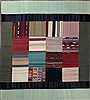Patchwork Multicolor Hand Knotted 82 X 100  Area Rug 151-18451 Thumb 0