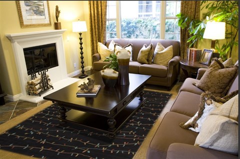 Modern Black Hand Knotted 80 X 100  Area Rug 151-18457 Image 2