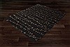 Modern Black Hand Knotted 80 X 100  Area Rug 151-18457 Thumb 11