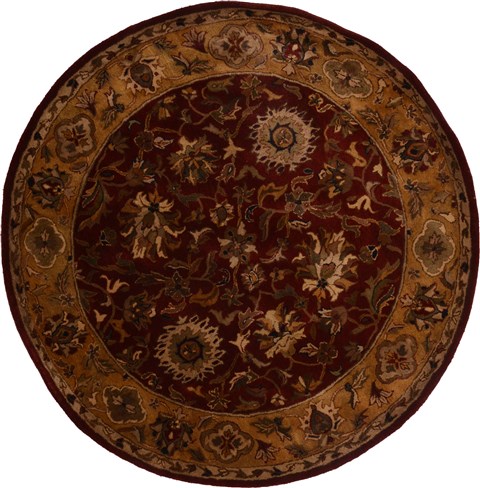 Jaipur Red Round Hand Tufted 60 X 60  Area Rug 100-18461 Image 0