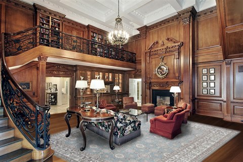 Ziegler Blue Hand Knotted 90 X 120  Area Rug 151-18463 Image 2