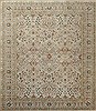 Haji Jalili White Square Hand Knotted 10 X 10  Area Rug 151-18467 Thumb 0