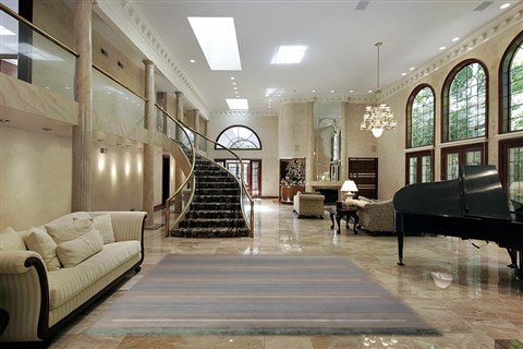 Modern Multicolor Hand Knotted 80 X 100  Area Rug 151-18469 Image 1