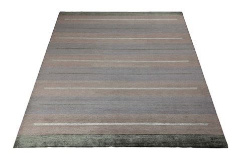 Modern Multicolor Hand Knotted 80 X 100  Area Rug 151-18469 Image 6