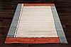 Modern White Hand Knotted 80 X 100  Area Rug 151-18470 Thumb 7