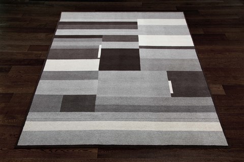 Modern Grey Square Hand Knotted 10 X 10  Area Rug 151-18471 Image 6