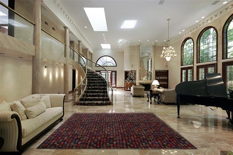 Indo-Nepal Multicolor Hand Knotted 80 X 100  Area Rug 151-18475 Image 1