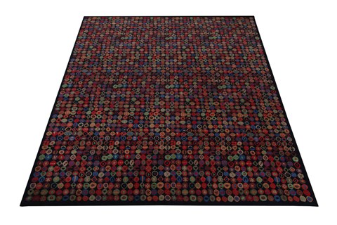 Indo-Nepal Multicolor Hand Knotted 80 X 100  Area Rug 151-18475 Image 7