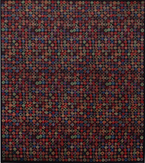 Indo-Nepal Multicolor Hand Knotted 80 X 100  Area Rug 151-18475 Image 0