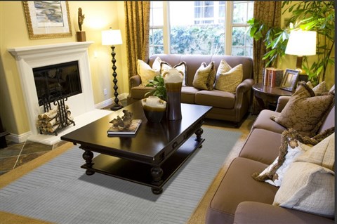 Modern Grey Hand Knotted 80 X 100  Area Rug 151-18479 Image 2