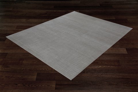 Modern Grey Hand Knotted 80 X 100  Area Rug 151-18479 Image 10