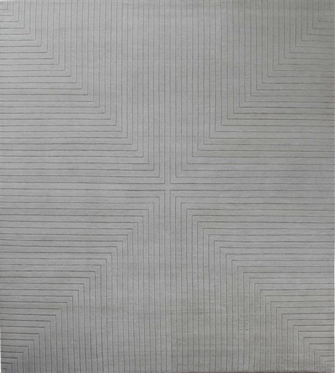 Modern Grey Hand Knotted 80 X 100  Area Rug 151-18479 Image 0