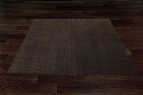 Modern Brown Hand Knotted 80 X 100  Area Rug 151-18482 Image 8