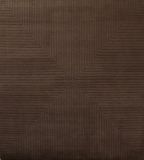 Modern Brown Hand Knotted 80 X 100  Area Rug 151-18482 Image 0