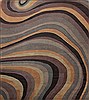 Modern Multicolor Hand Knotted 80 X 100  Area Rug 151-18483 Thumb 0