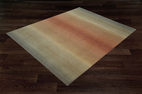 Indo-Nepal Multicolor Hand Knotted 80 X 100  Area Rug 151-18485 Image 9