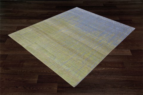 Indo-Nepal Multicolor Square Hand Knotted 10 X 10  Area Rug 151-18494 Image 10