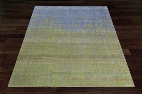 Indo-Nepal Multicolor Square Hand Knotted 10 X 10  Area Rug 151-18494 Image 11