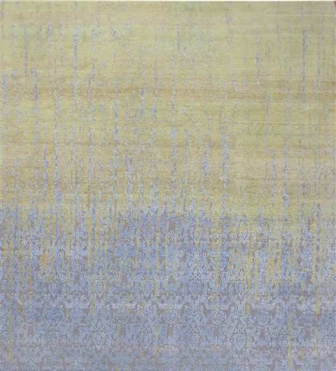 Indo-Nepal Multicolor Square Hand Knotted 10 X 10  Area Rug 151-18494 Image 0