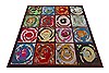 Modern Multicolor Hand Knotted 80 X 100  Area Rug 151-18495 Thumb 7