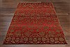 Pishavar Red Hand Knotted 80 X 100  Area Rug 151-18497 Thumb 8