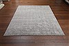 Indo-Nepal Grey Square Hand Knotted 10 X 10  Area Rug 151-18498 Thumb 1